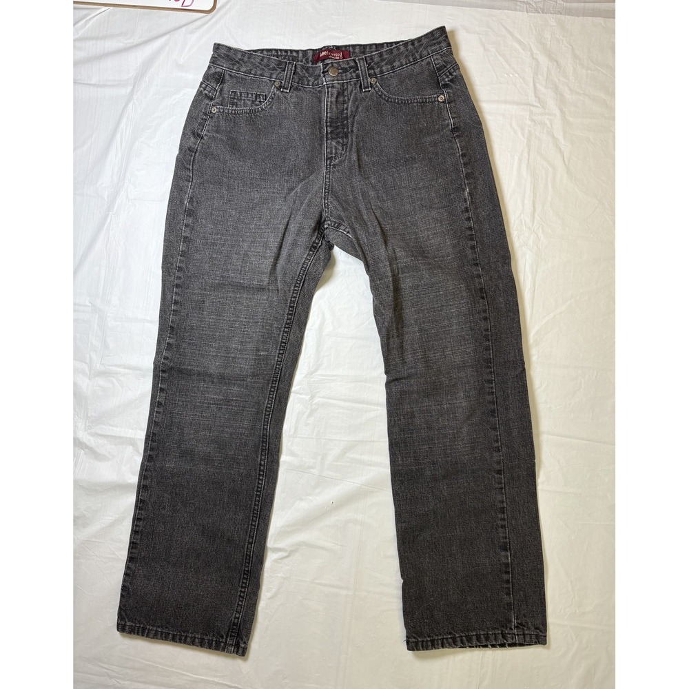 Womens Lee riveted ultimate 5‎ black jeans, bootcut, size 12 Petite